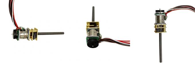 10mm 2 Phase 18° Step Angle Micro Metal Gearmotor Stepper Motor With encoder 0