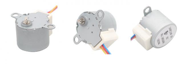11.25 Degree 100Ω 2 Phase Permanent Magnet Dc Motor , 1/64 Ratio 5v DC Stepper Motor 0
