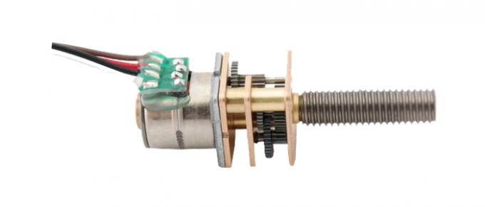 3 V 18 Ω 10 mm geared stepper motor High Precision Micro Metal Gearmotor With Gear Box Customized Current 2
