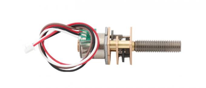 3 V 18 Ω 10 mm geared stepper motor High Precision Micro Metal Gearmotor With Gear Box Customized Current 3